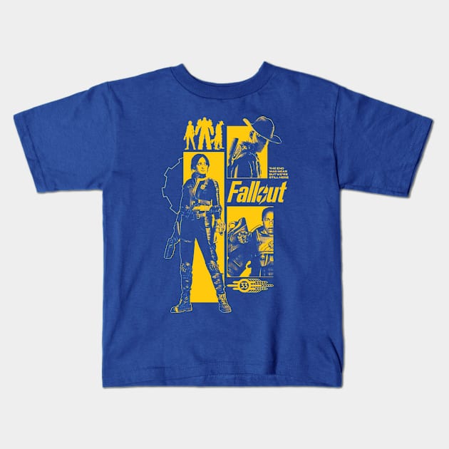 Fallout Show Kids T-Shirt by thedeuce